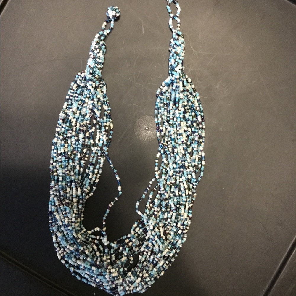 Beaded necklace/ matching bracelet